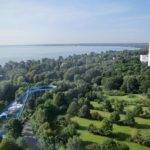 Hanspark Aussicht vom Aussichtsturm über die Ostsee