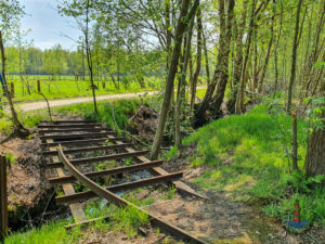 Alte Schiene im Himmelmoor Quickborn
