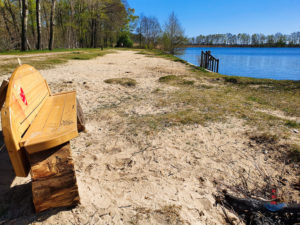 Aussicht und Wandern am Bokeler See, Mühlensee