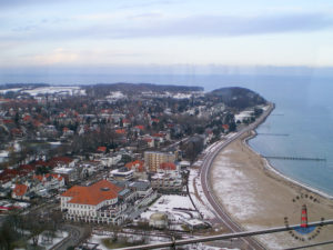 Travemünde Ostsee im Winter