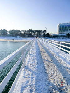 Timmendorfer Strand Ostsee im Winter
